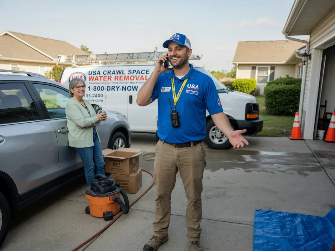 Crawl Space Water Removal Houston, AR FAQs